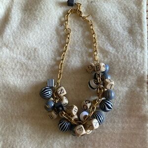 Lenora Dame Letter Necklace